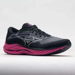 Mizuno Wave Rider 27 Project Zero Men's Black/Harbor Mist -All Shoes Sales 040031 5