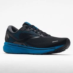 Brooks Ghost 14 Men's Black/Blackened Pearl/Blue -All Shoes Sales 047275 5