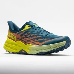 HOKA Speedgoat 5 Men's Blue Coral/Evening Primrose -All Shoes Sales 047736 5