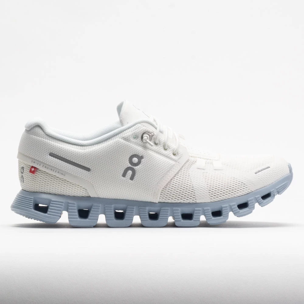 On Running On Cloud 5 Women's White/Chambray 1 On Running On Cloud 5 Women's White/Chambray
