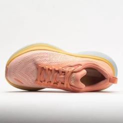 HOKA Bondi 8 Women's Shell Coral/Peach Parfait -All Shoes Sales 048475 2