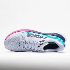 HOKA Mach 5 Men's White/Scuba Blue -All Shoes Sales 048548 2