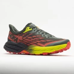 HOKA Speedgoat 5 Men's Thyme/Fiesta 10 HOKA Speedgoat 5 Men's Thyme/Fiesta -All Shoes Sales 048562 5