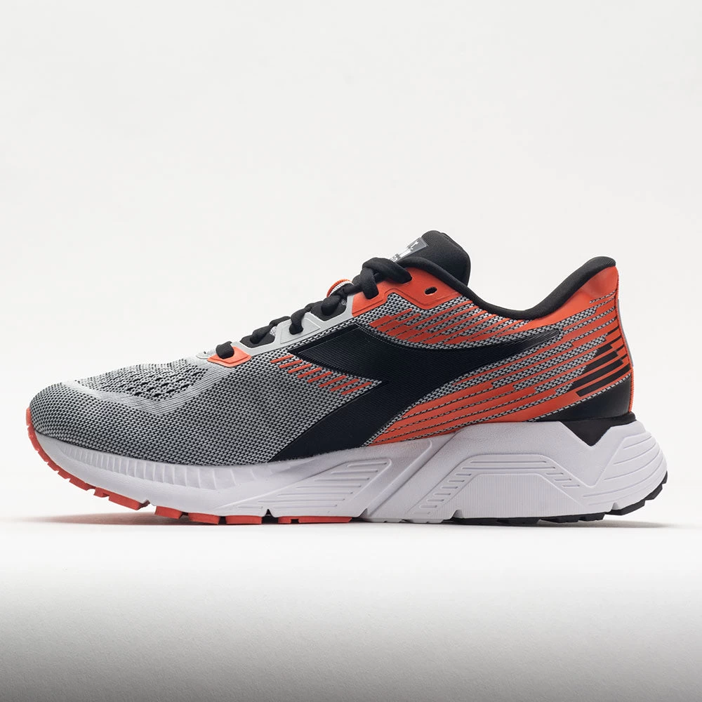 Diadora Mythos Blushield Vigore Men's Silver/Black/Mandarin 2 Diadora Mythos Blushield Vigore Men's Silver/Black/Mandarin - Image 2