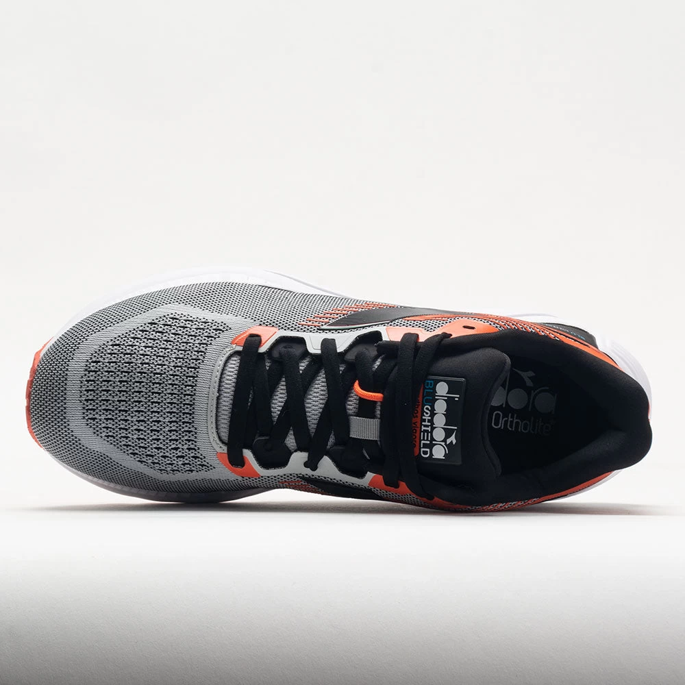 Diadora Mythos Blushield Vigore Men's Silver/Black/Mandarin 3 Diadora Mythos Blushield Vigore Men's Silver/Black/Mandarin - Image 3