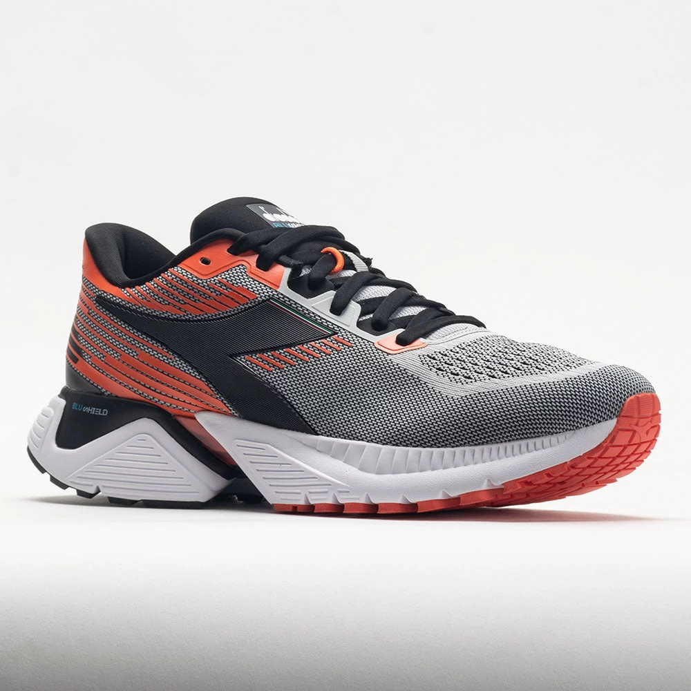 Diadora Mythos Blushield Vigore Men's Silver/Black/Mandarin 5 Diadora Mythos Blushield Vigore Men's Silver/Black/Mandarin - Image 5