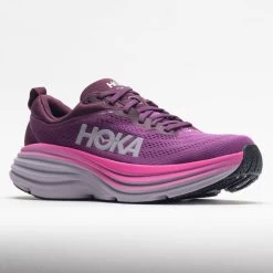 HOKA Bondi 8 Women's Beautyberry/Grape Wine -All Shoes Sales 048611 5