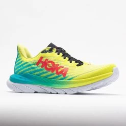 HOKA Mach 5 Men's Evening Primrose/Scuba Blue -All Shoes Sales 048630 5