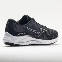 Mizuno Wave Rider 26 Men's Black/White -All Shoes Sales 048658 6