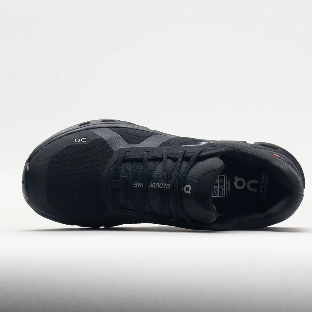 On Running On Cloudrunner Waterproof Men's Black 3 On Running On Cloudrunner Waterproof Men's Black - Image 3