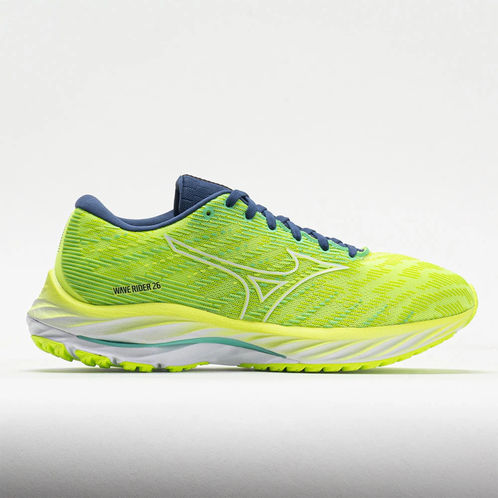 Mizuno Wave Rider 26 Mesh Women's Neo Lime/White 1 Mizuno Wave Rider 26 Mesh Women's Neo Lime/White