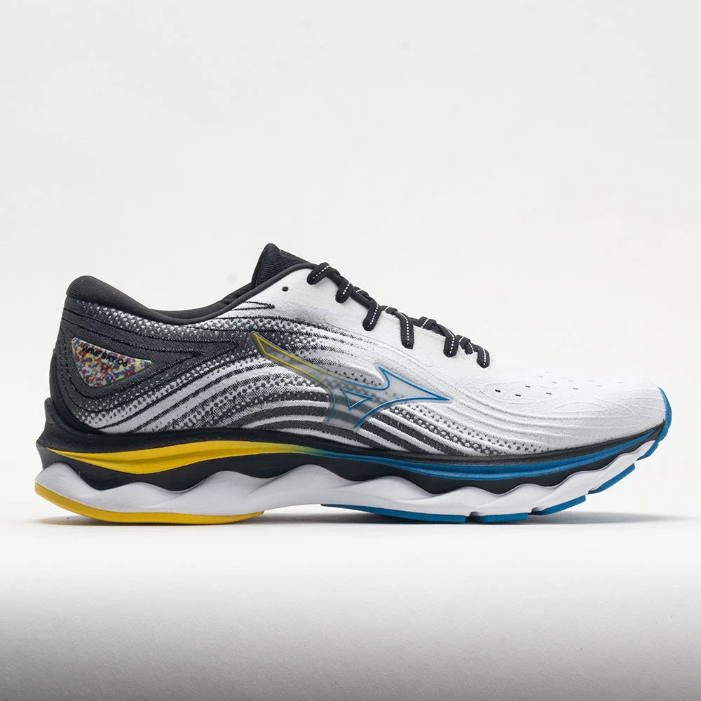 Mizuno Wave Sky 6 Men's White/Cyber Yellow 1 Mizuno Wave Sky 6 Men's White/Cyber Yellow
