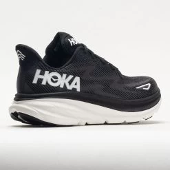 HOKA Clifton 9 Women's Black/White -All Shoes Sales 049205 6