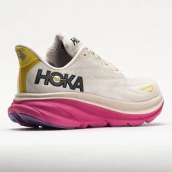 HOKA Clifton 9 Women's Eggnog/Blanc De Blanc -All Shoes Sales 049209 6