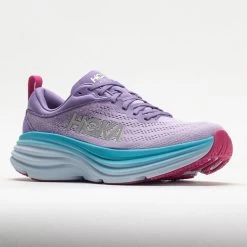 HOKA Bondi 8 Women's Chalk Violet/Pastel Lilac -All Shoes Sales 049223 5