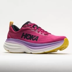 HOKA Bondi 8 Women's Cherries Jubilee/Pink Yarrow -All Shoes Sales 049224 5