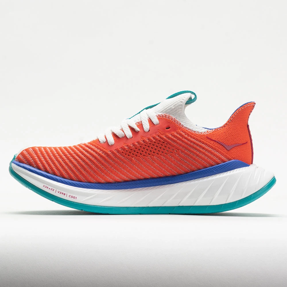 HOKA Carbon X 3 Women's White/Flame 2 HOKA Carbon X 3 Women's White/Flame - Image 2