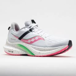 Saucony Tempus Women's White/VIZI Pink -All Shoes Sales 049342 5