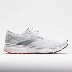 Brooks Ghost 15 Men's White/Black/Flame