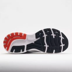 Brooks Ghost 15 Men's White/Black/Flame -All Shoes Sales 049429 4