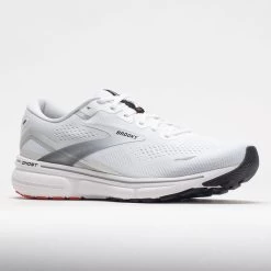 Brooks Ghost 15 Men's White/Black/Flame -All Shoes Sales 049429 5