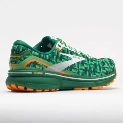 Brooks Ghost 15 Women's Run Lucky Green/White/Orange -All Shoes Sales 049534 6
