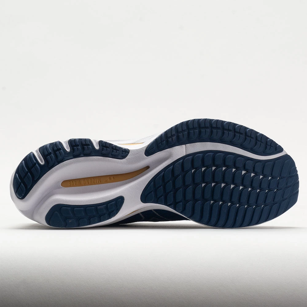 Mizuno Wave Rider 26 Mesh Men's Snorkel Blue/Vaporous Grey 4 Mizuno Wave Rider 26 Mesh Men's Snorkel Blue/Vaporous Grey - Image 4