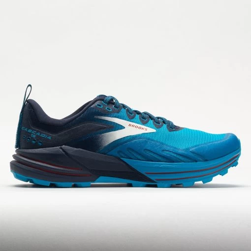 Brooks Cascadia 16 Men's Peacoat/Atomic Blue/Rooibos -All Shoes Sales 049837 3