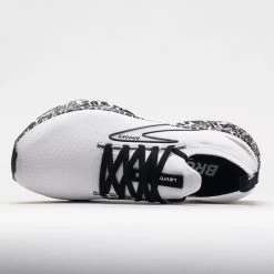 Brooks Levitate Stealthfit 6 Women's White/Black/Alloy -All Shoes Sales 049864 2