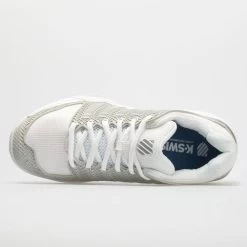 K-Swiss Hypercourt Express Women's White/Silver -All Shoes Sales 114259 2