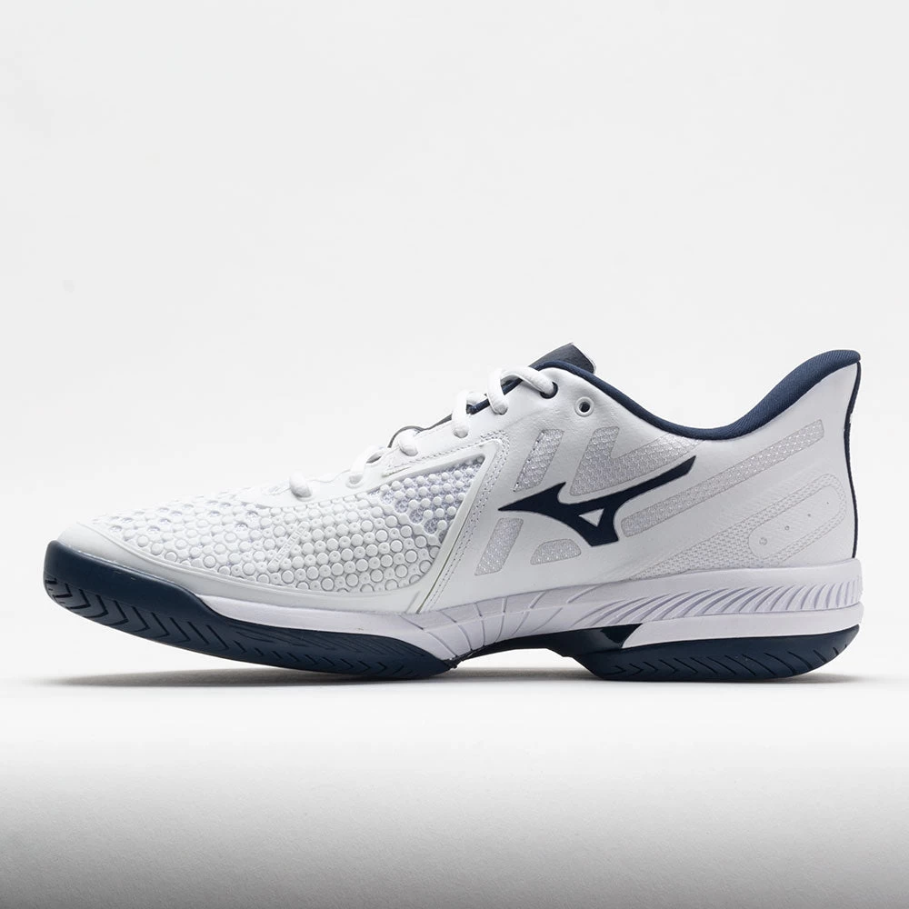 Mizuno Wave Exceed Tour 5 AC Men's White/Dress Blue 2 Mizuno Wave Exceed Tour 5 AC Men's White/Dress Blue - Image 2