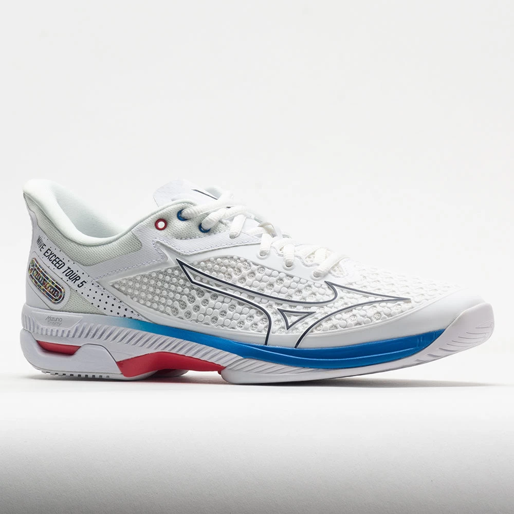 Mizuno Wave Exceed Tour 5 AC Men's White/Spellbound 5 Mizuno Wave Exceed Tour 5 AC Men's White/Spellbound - Image 5
