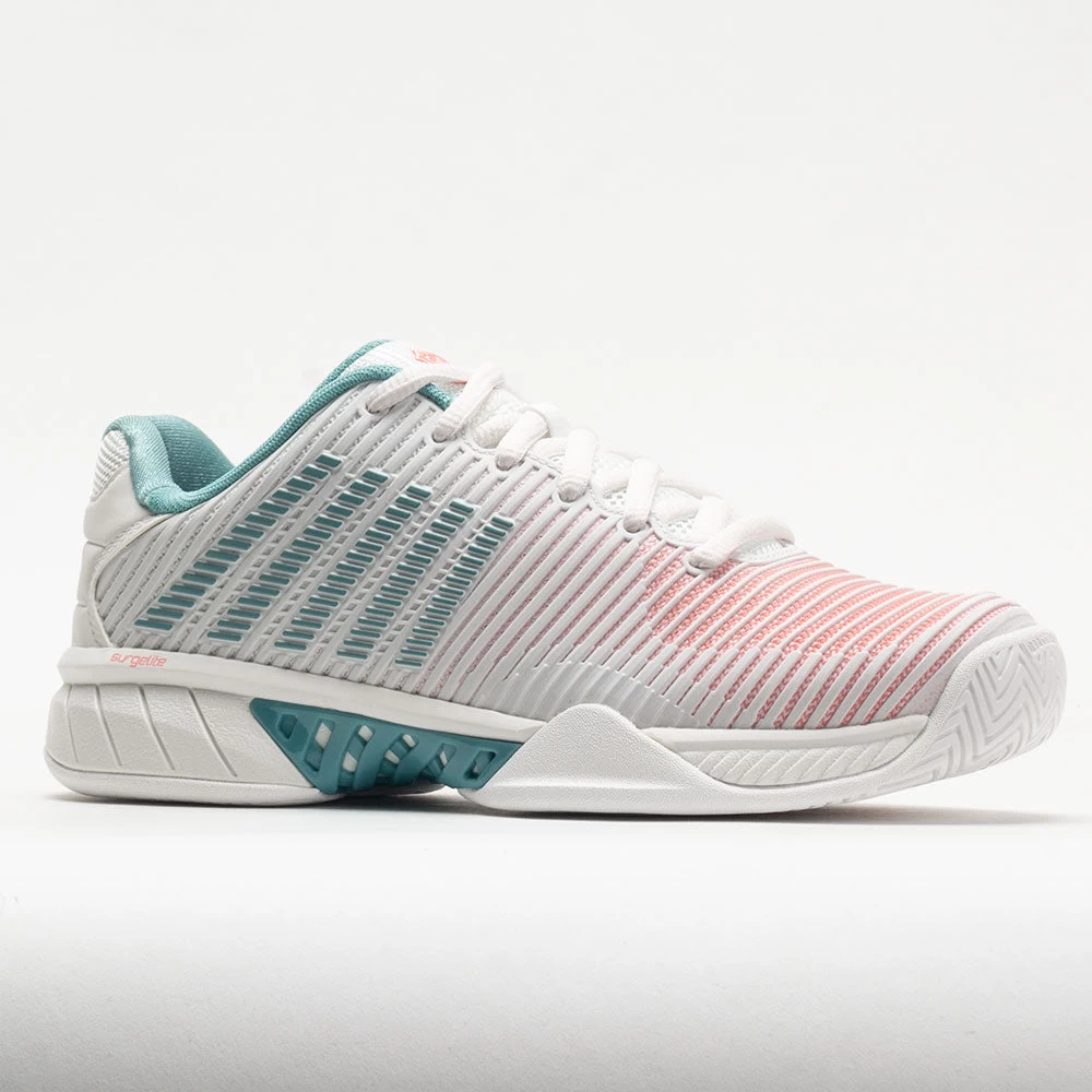 K-Swiss Hypercourt Express 2 Women's Blanc De Blanc/Nile Blue/Desert 5 K-Swiss Hypercourt Express 2 Women's Blanc De Blanc/Nile Blue/Desert - Image 5