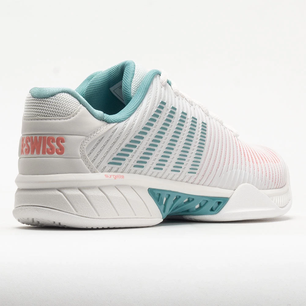 K-Swiss Hypercourt Express 2 Women's Blanc De Blanc/Nile Blue/Desert 6 K-Swiss Hypercourt Express 2 Women's Blanc De Blanc/Nile Blue/Desert - Image 6