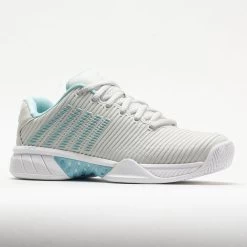 K-Swiss Hypercourt Express 2 Women's Vaporous Gray/White/Blue Glow 10 K-Swiss Hypercourt Express 2 Women's Vaporous Gray/White/Blue Glow -All Shoes Sales 117154 5