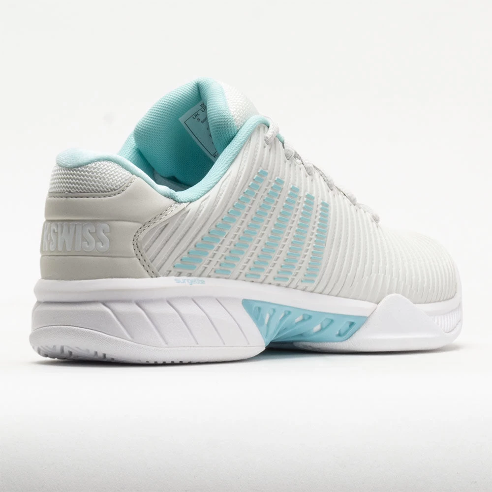 K-Swiss Hypercourt Express 2 Women's Vaporous Gray/White/Blue Glow 6 K-Swiss Hypercourt Express 2 Women's Vaporous Gray/White/Blue Glow - Image 6