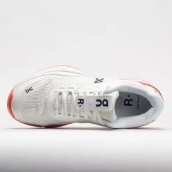 On Running On The Roger Pro Clay Men's White/Flame -All Shoes Sales 117241 2
