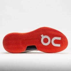 On Running On The Roger Pro Clay Men's White/Flame -All Shoes Sales 117241 4