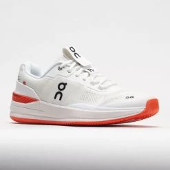 On Running On The Roger Pro Clay Men's White/Flame -All Shoes Sales 117241 5