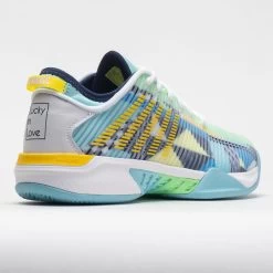 K-Swiss Hypercourt Supreme X Lucky In Love Gulf Stream/Green/Fire -All Shoes Sales 117321 6