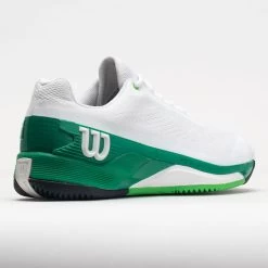 Wilson Rush Pro 4.0 Men's White/Bosphorus/Green -All Shoes Sales 117512 6