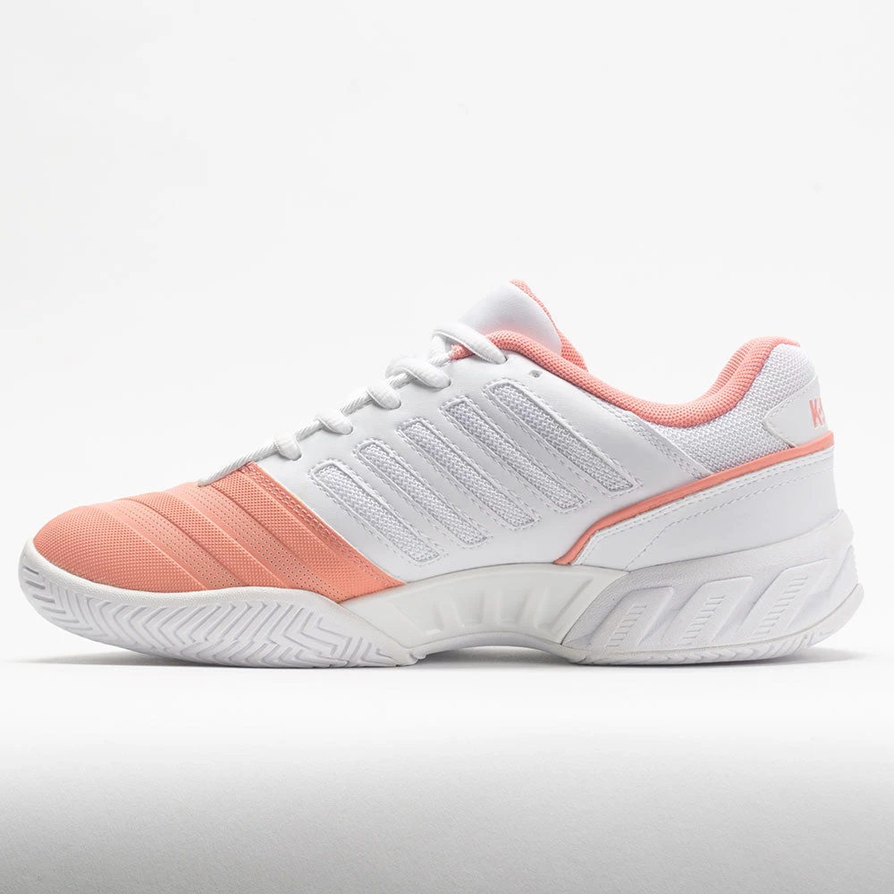 K-Swiss Bigshot Light 4 Junior Peach Amber/White/Asphalt 2 K-Swiss Bigshot Light 4 Junior Peach Amber/White/Asphalt - Image 2