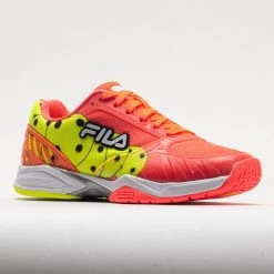 Fila Volley Zone Women's /Fiery Coral/Yellow/Black -All Shoes Sales 370059 5