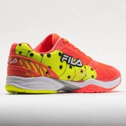 Fila Volley Zone Women's /Fiery Coral/Yellow/Black -All Shoes Sales 370059 6