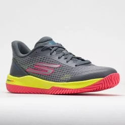 Skechers Viper Court Pro Women's Grey/Pink -All Shoes Sales 370101 5