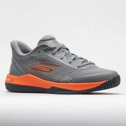 Skechers Viper Court Pro Men's Grey/Orange -All Shoes Sales 370104 5