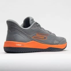 Skechers Viper Court Pro Men's Grey/Orange -All Shoes Sales 370104 6