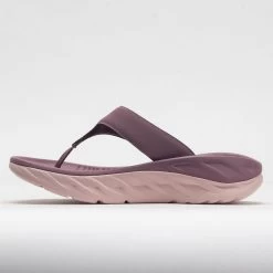 HOKA Ora Recovery Flip Women's Wistful Mauve/Peach Whip -All Shoes Sales 570602 1