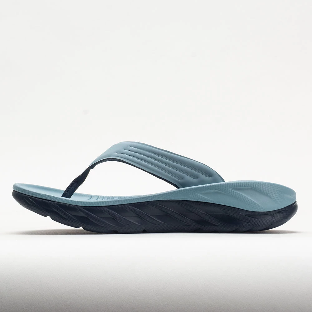 HOKA Ora Recovery Flip Men's Stone Blue/Outer Space 3 HOKA Ora Recovery Flip Men's Stone Blue/Outer Space - Image 3