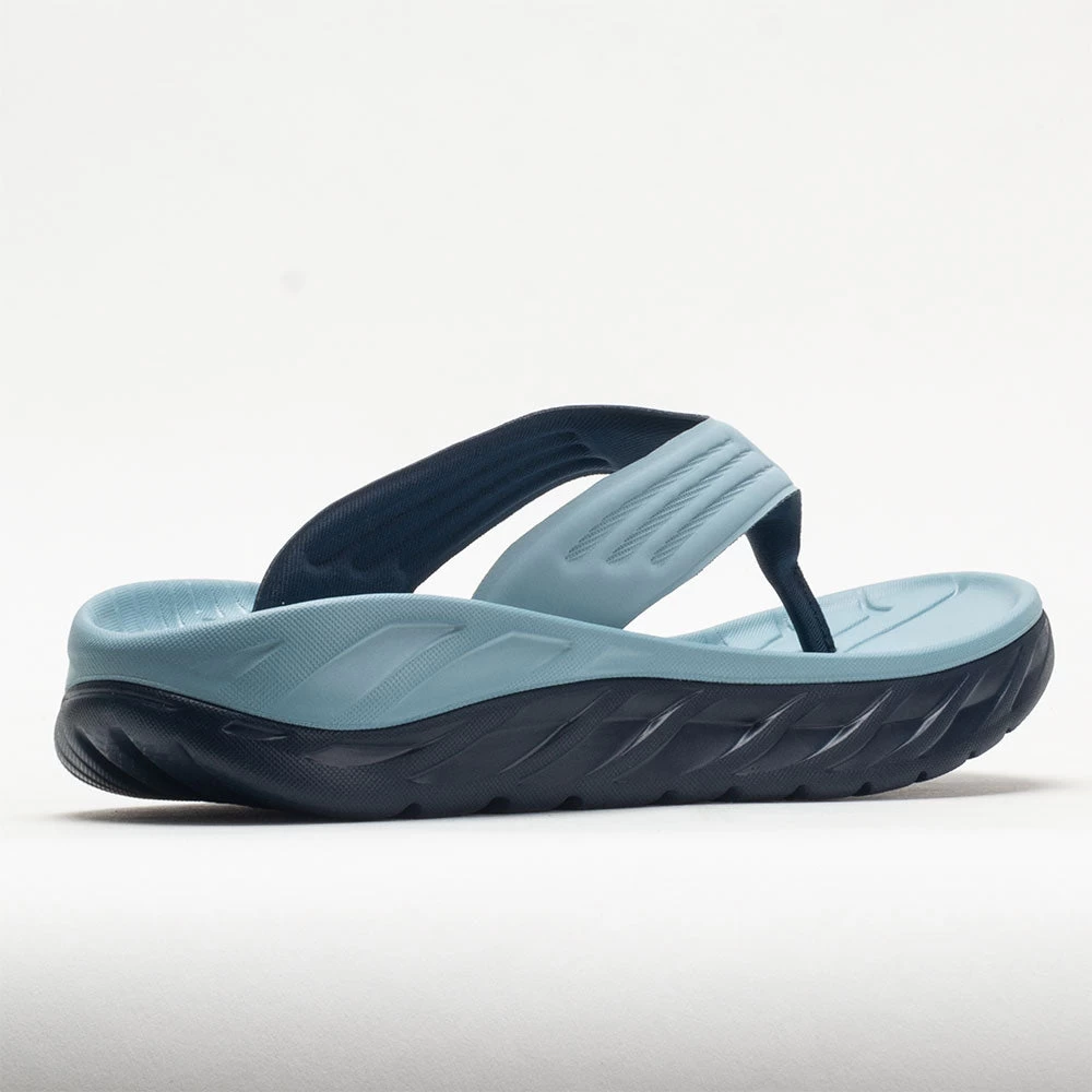 HOKA Ora Recovery Flip Men's Stone Blue/Outer Space 6 HOKA Ora Recovery Flip Men's Stone Blue/Outer Space - Image 6